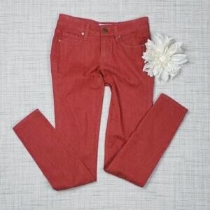 Paige‎ Womens Casual Pants Verdugo Ultra Skinny Red Clay Size 24